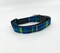 Bow Tie Dog Collar Blue And Lime Green Plaid Pet Collar Adjustable Sizes XS, S, M, L, XL product 4
